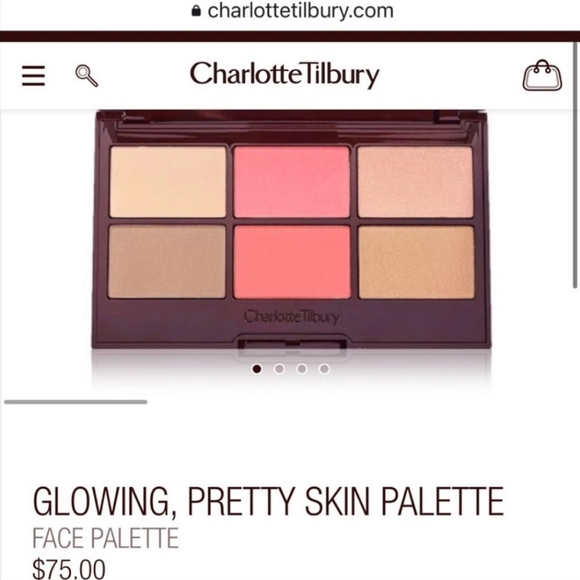 Charlotte Tilbury Glowing Pretty Skin Palette - Picture 4 of 9